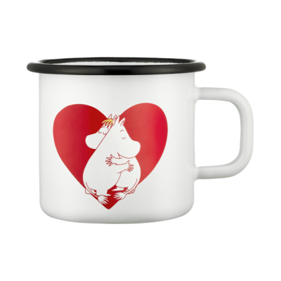 Кружка эмалированная Moomin Любовь 370 мл